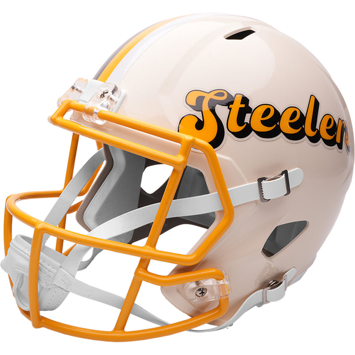 Pittsburgh Steelers Riddell Speed Replica Helmet - Retro