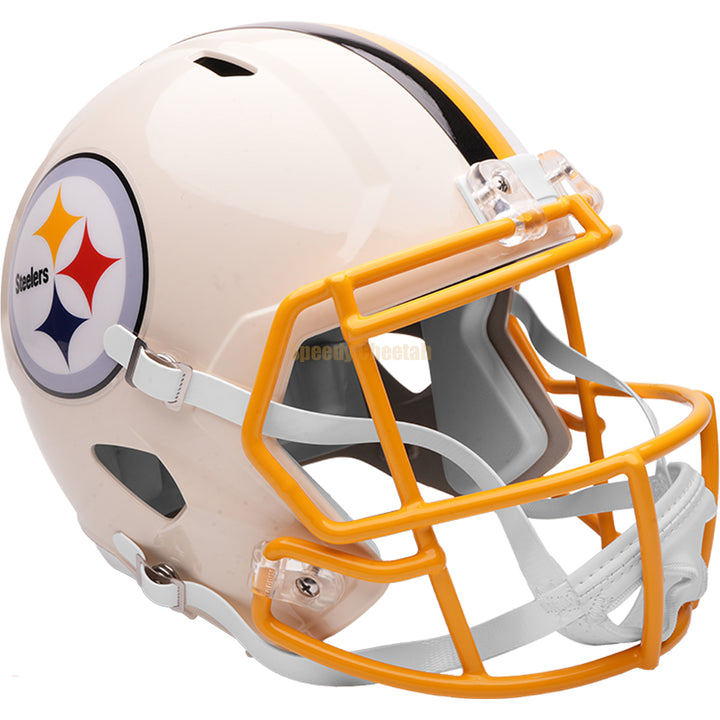 Pittsburgh Steelers Riddell Speed Replica Helmet - Retro