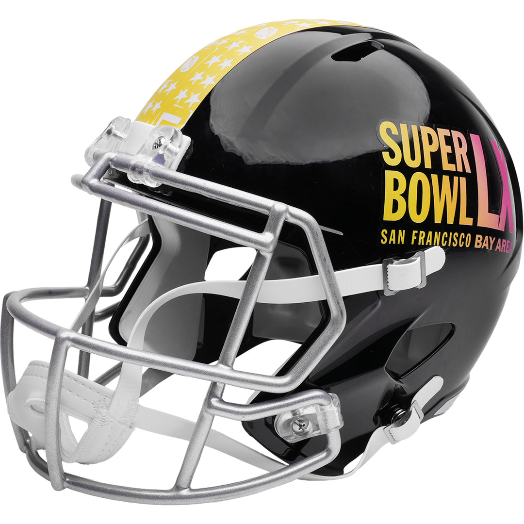 Super Bowl 60 Riddell Speed Replica Helmet – The Speedy Cheetah
