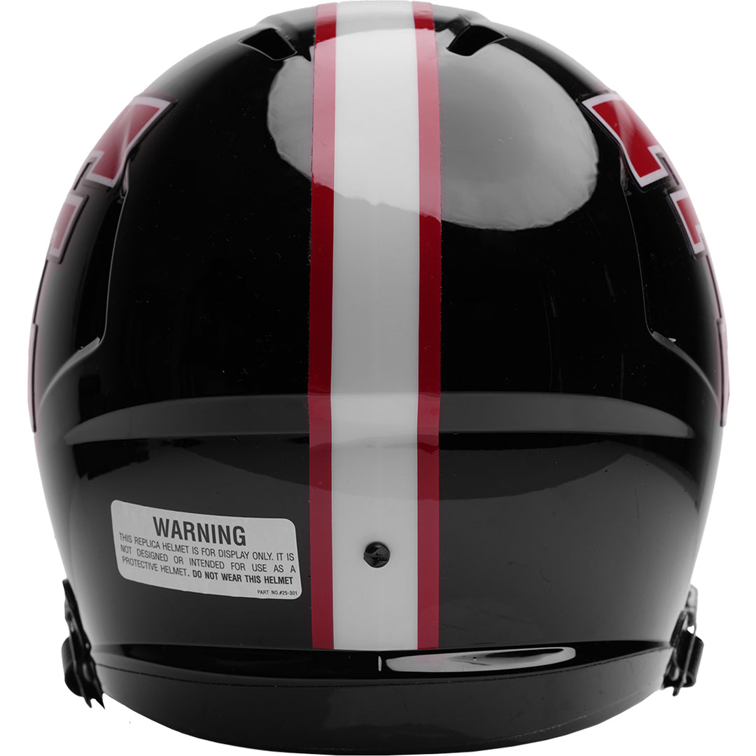 Texas Tech Red Raiders Riddell Speed Replica Helmet - Black