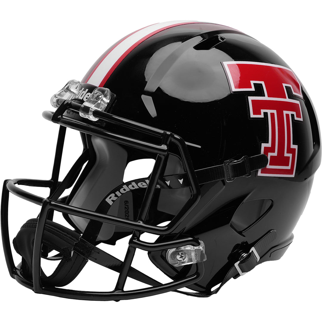 Texas Tech Red Raiders Riddell Speed Replica Helmet - Black