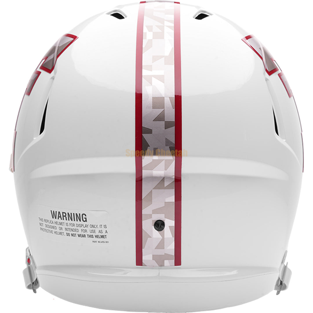 Texas Tech Red Raiders Riddell Speed Replica Helmet - GalvanICED