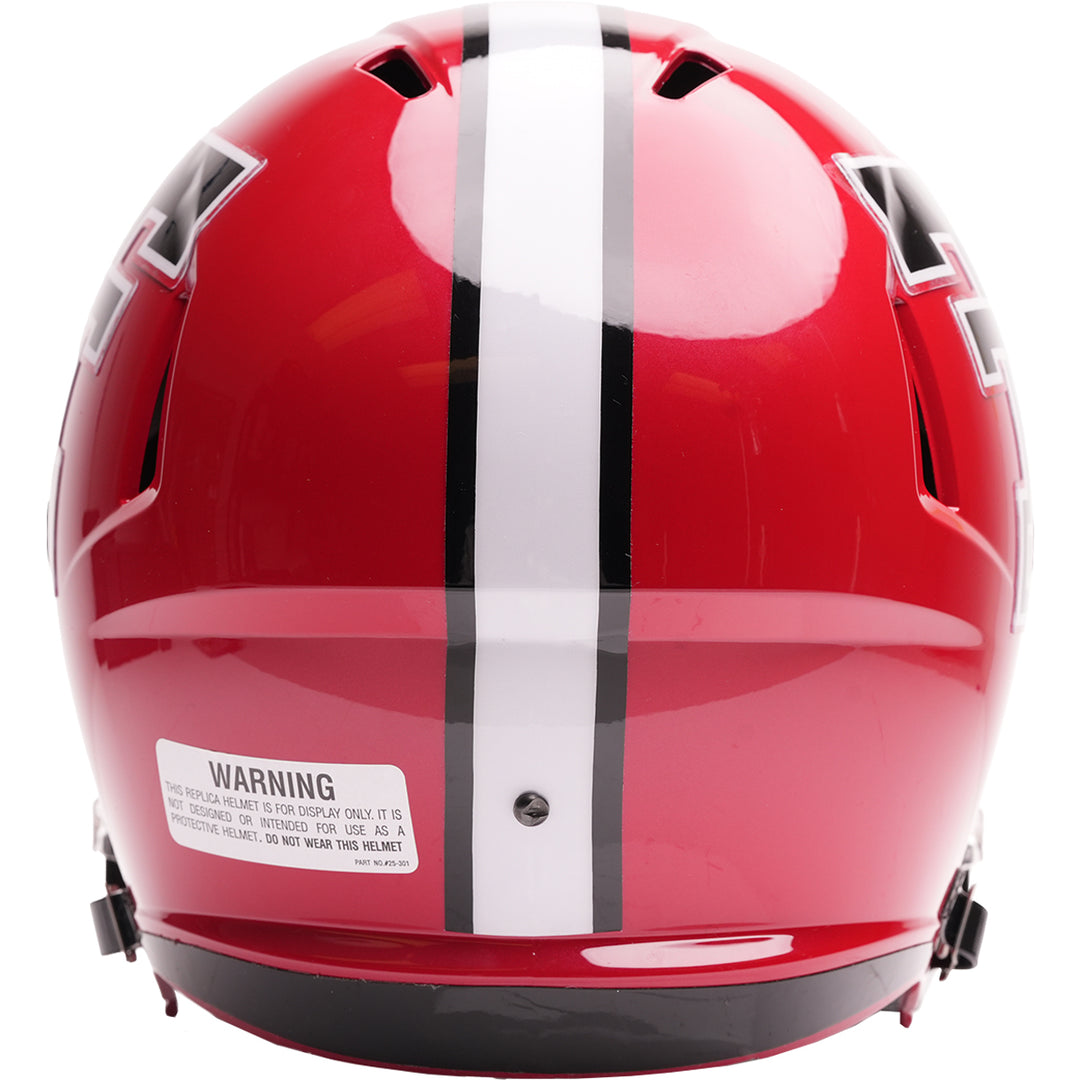 Texas Tech Red Raiders Riddell Speed Replica Helmet - Red