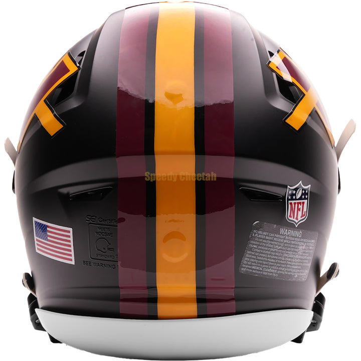 Washington Commanders Riddell SpeedFlex Authentic Helmet - Black Hail Raiser Alternate 2026