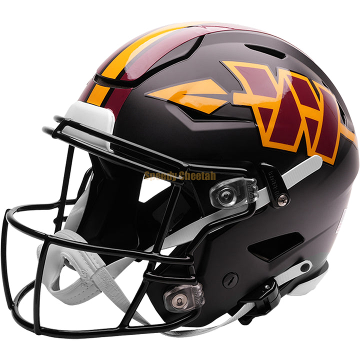 Washington Commanders Riddell SpeedFlex Authentic Helmet - Black Hail Raiser Alternate 2026