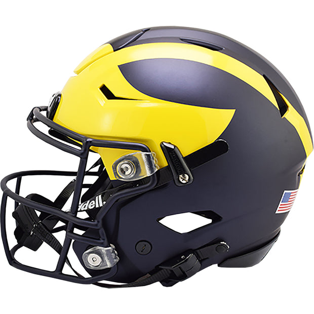 Michigan Wolverines 2023 National Champs Riddell SpeedFlex Authentic Football Helmet