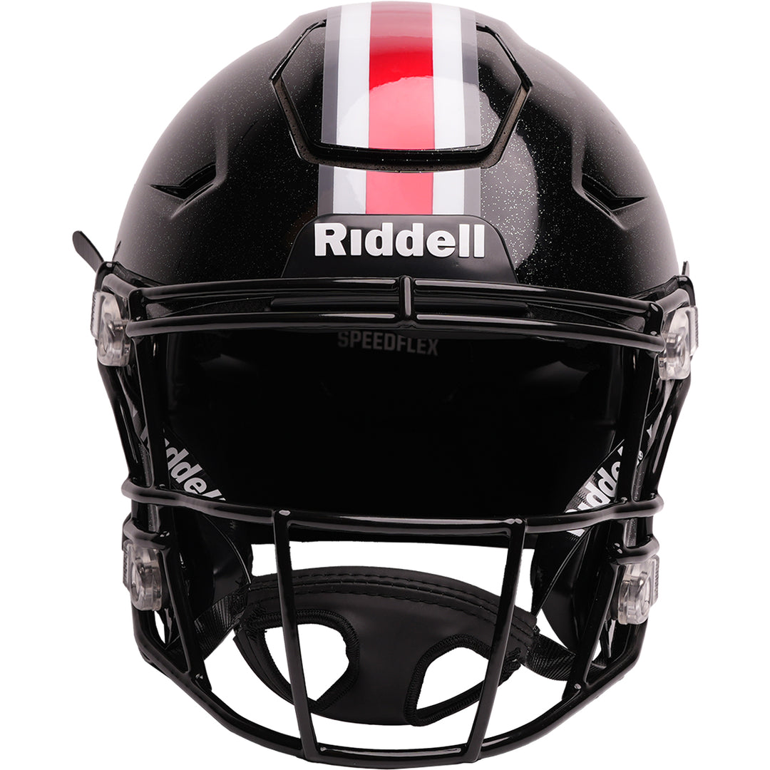 OSU Buckeyes Riddell SpeedFlex Authentic Helmet - Tunnel Vision