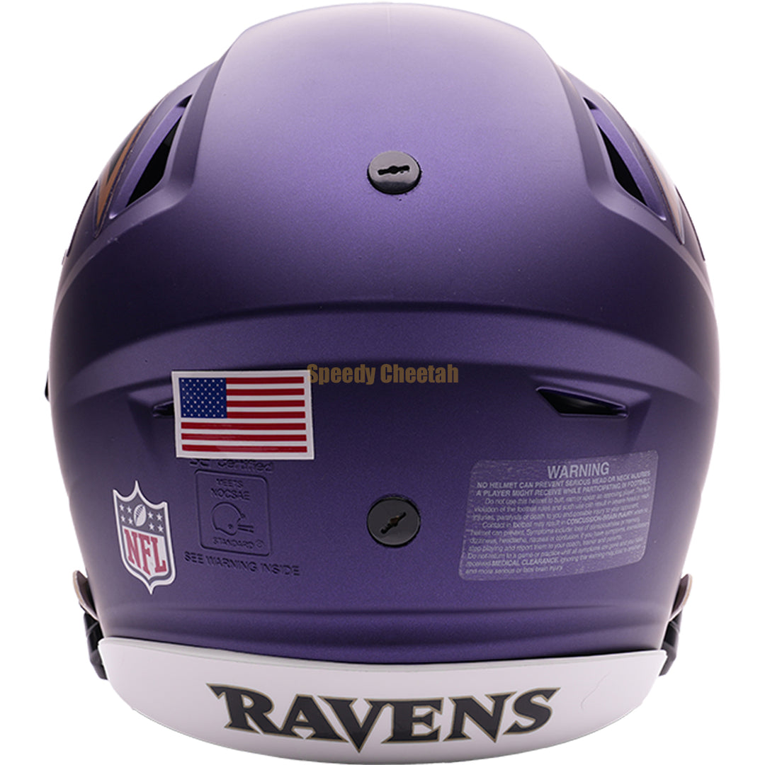 Baltimore Ravens Riddell SpeedFlex Authentic Helmet - Purple Rising Alternate 2026