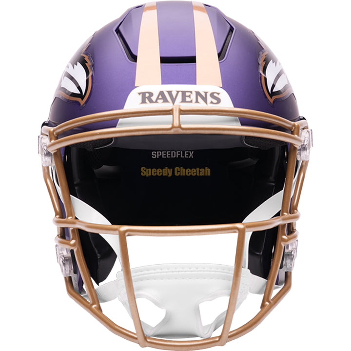 Baltimore Ravens Riddell SpeedFlex Authentic Helmet - Purple Rising Alternate 2026