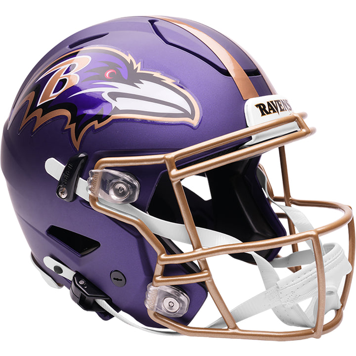 Baltimore Ravens Riddell SpeedFlex Authentic Helmet - Purple Rising Alternate 2026