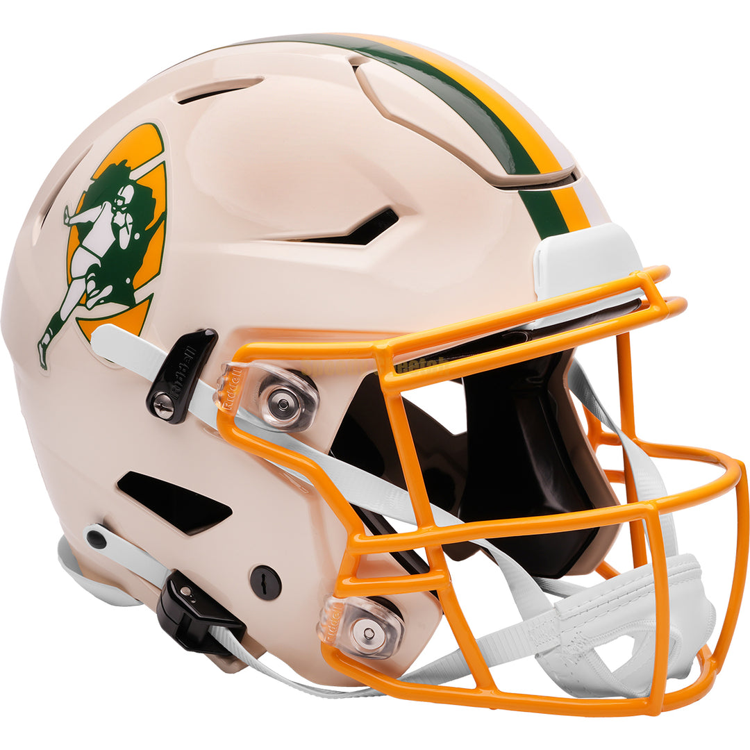 Green Bay Packers Riddell SpeedFlex Authentic Helmet - Retro