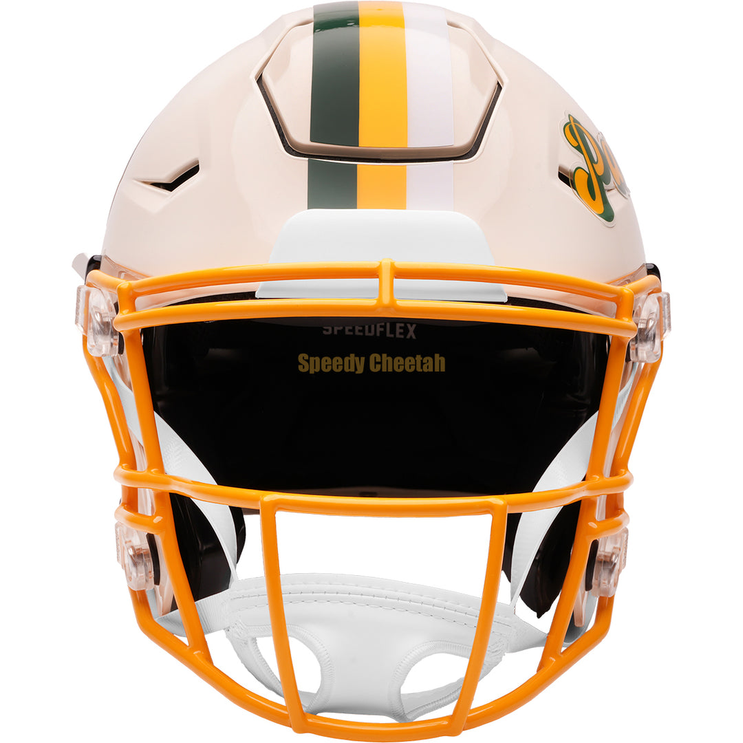 Green Bay Packers Riddell SpeedFlex Authentic Helmet - Retro
