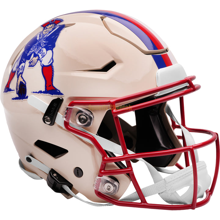 New England Patriots Riddell SpeedFlex Authentic Helmet - Retro
