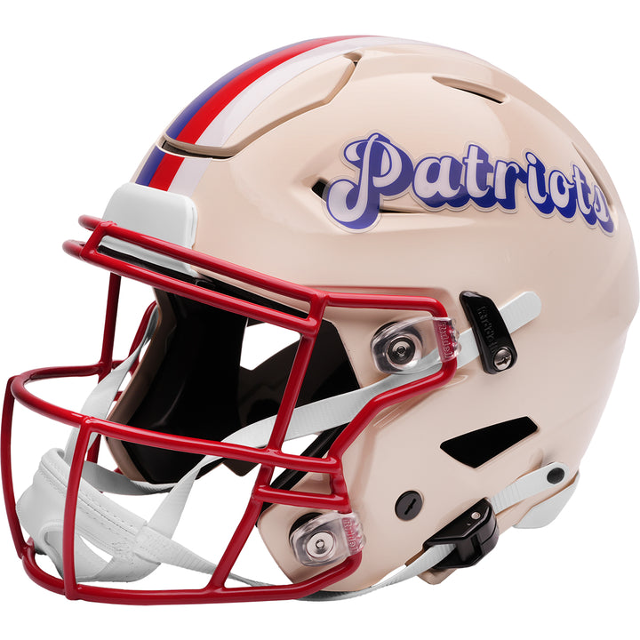 New England Patriots Riddell SpeedFlex Authentic Helmet - Retro