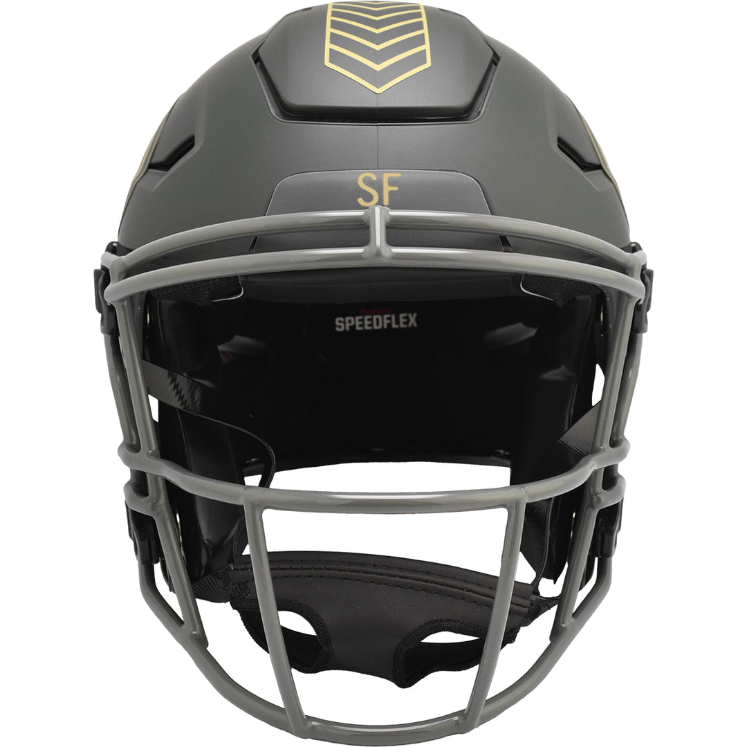 San Francisco 49ers Riddell SpeedFlex Authentic Helmet - Salute To Service 2025