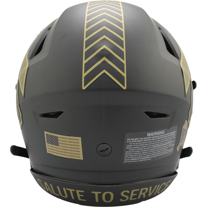 Buffalo Bills Riddell SpeedFlex Authentic Helmet - Salute To Service 2025