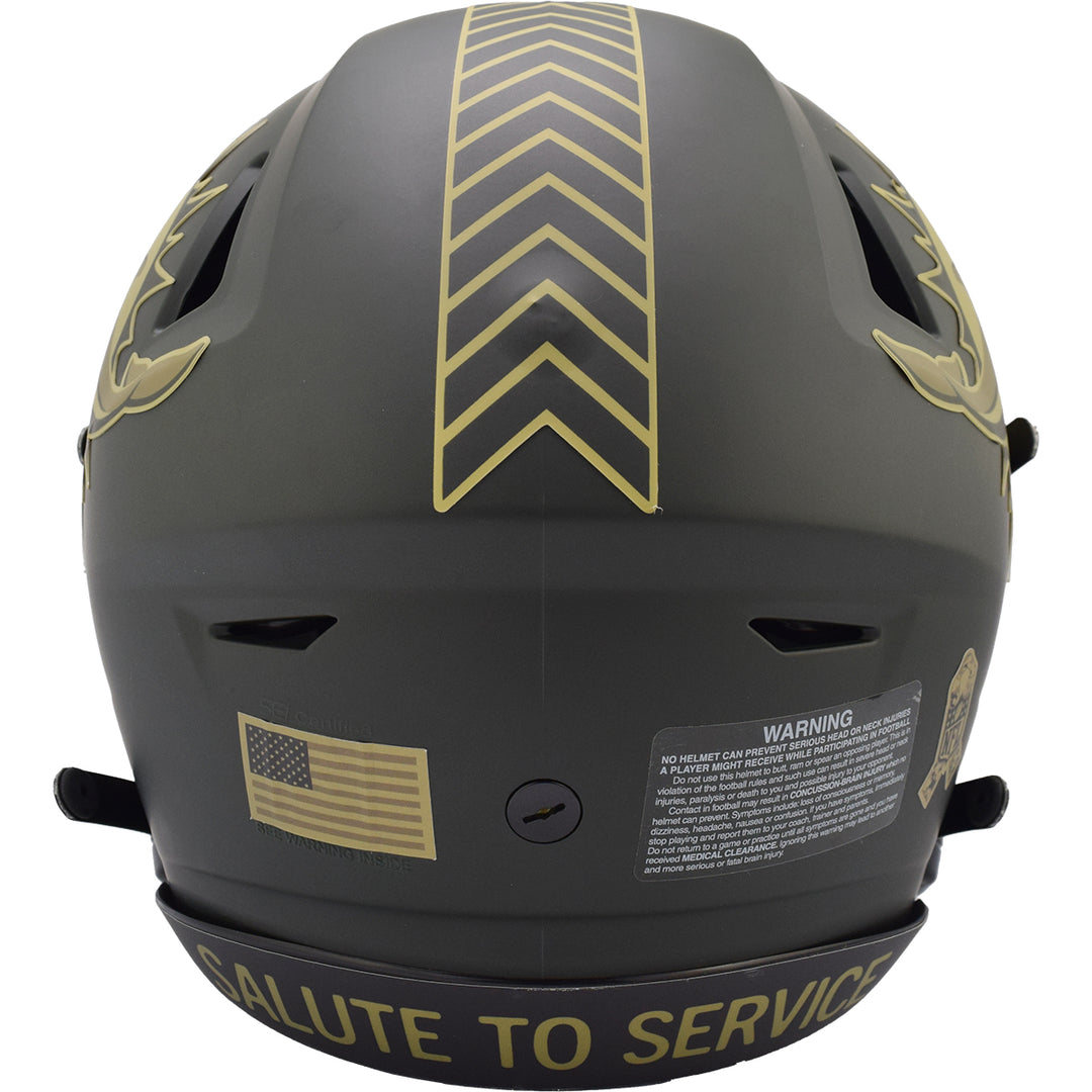 Miami Dolphins Riddell SpeedFlex Authentic Helmet - Salute To Service 2025