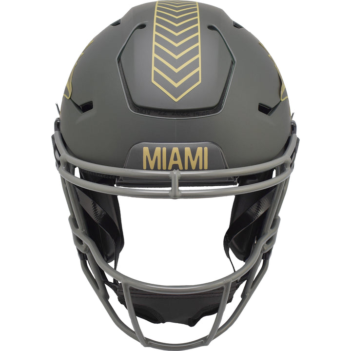 Miami Dolphins Riddell SpeedFlex Authentic Helmet - Salute To Service 2025