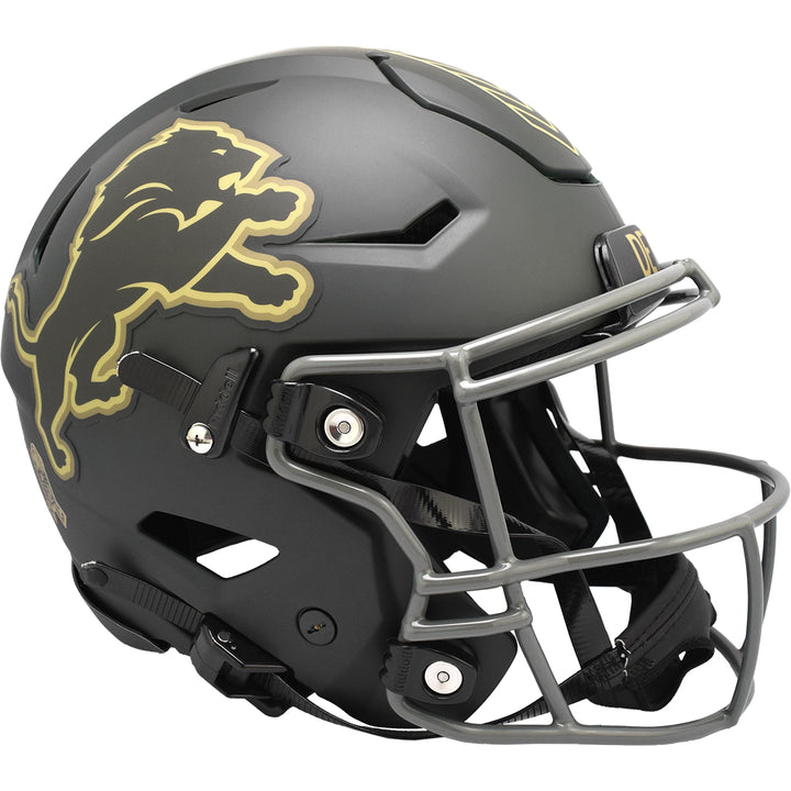 Detroit Lions Riddell SpeedFlex Authentic Helmet - Salute To Service 2025