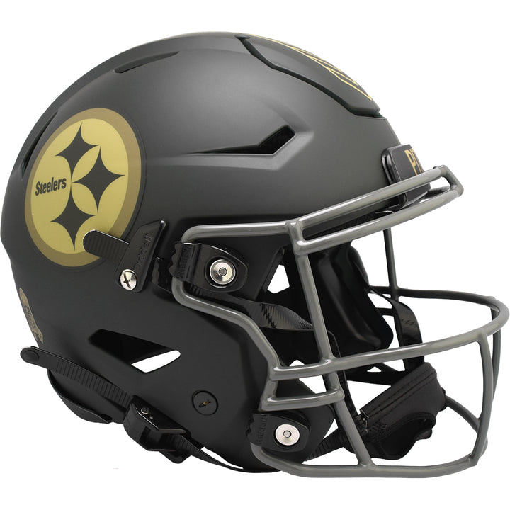 Pittsburgh Steelers Riddell SpeedFlex Authentic Helmet - Salute To Service 2025
