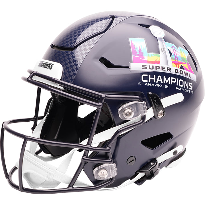 Seattle Seahawks Riddell SpeedFlex Authentic Helmet - Super Bowl 60 Champs