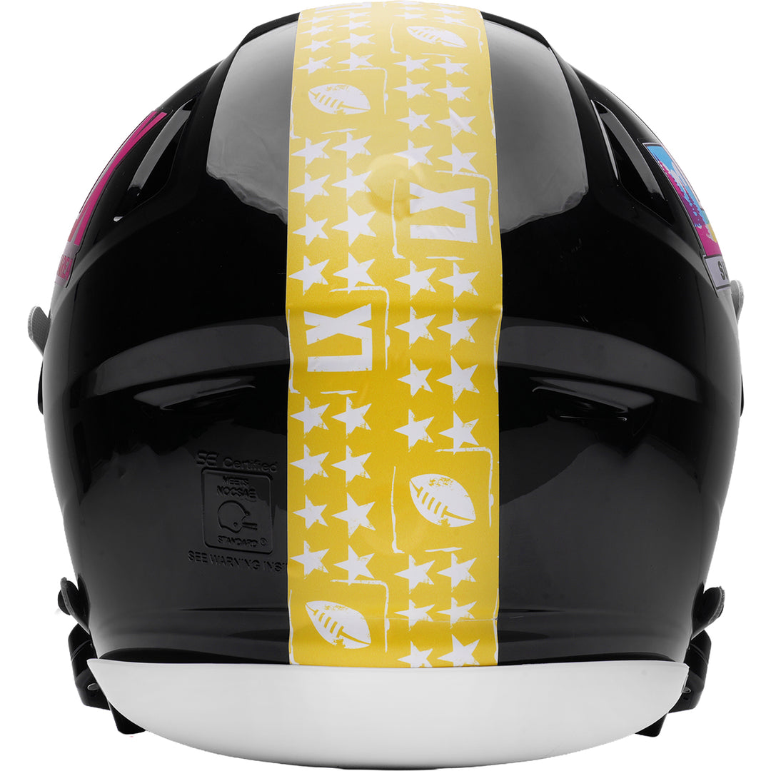 Super Bowl 60 Riddell SpeedFlex Authentic Helmet