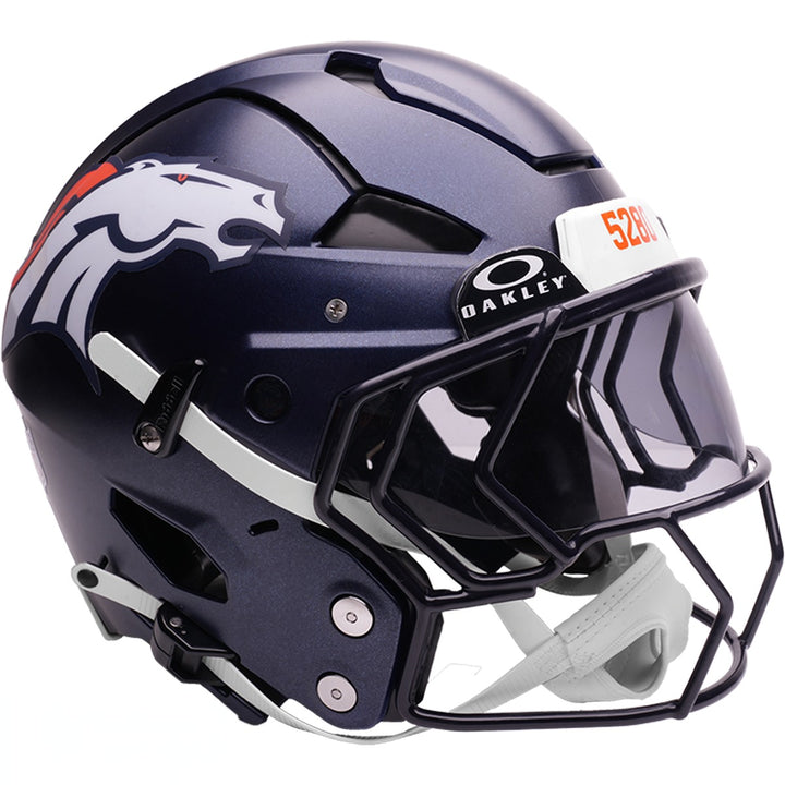 Denver Broncos Riddell Axiom Authentic Helmet