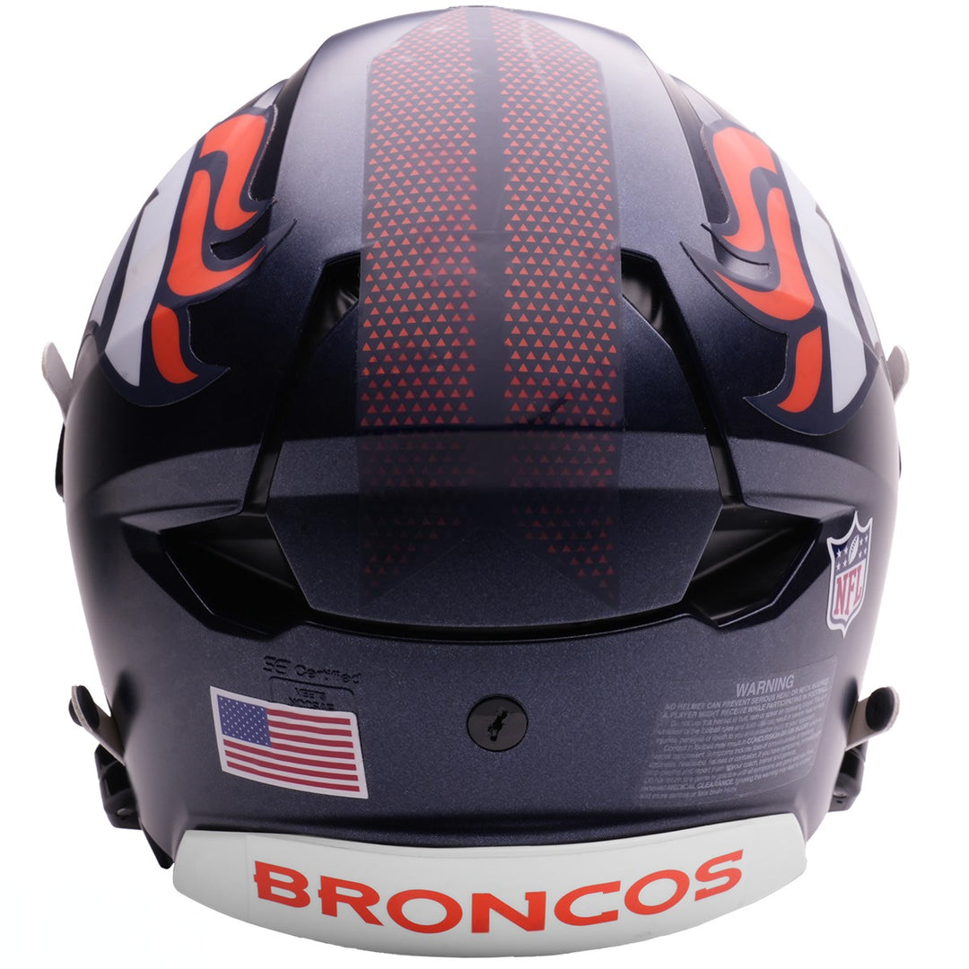 Denver Broncos Riddell Axiom Authentic Helmet