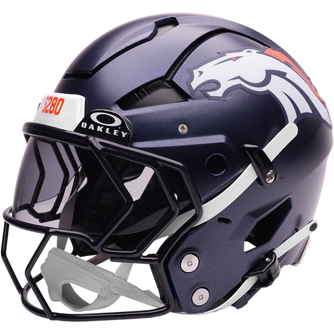 Denver Broncos Riddell Axiom Authentic Helmet