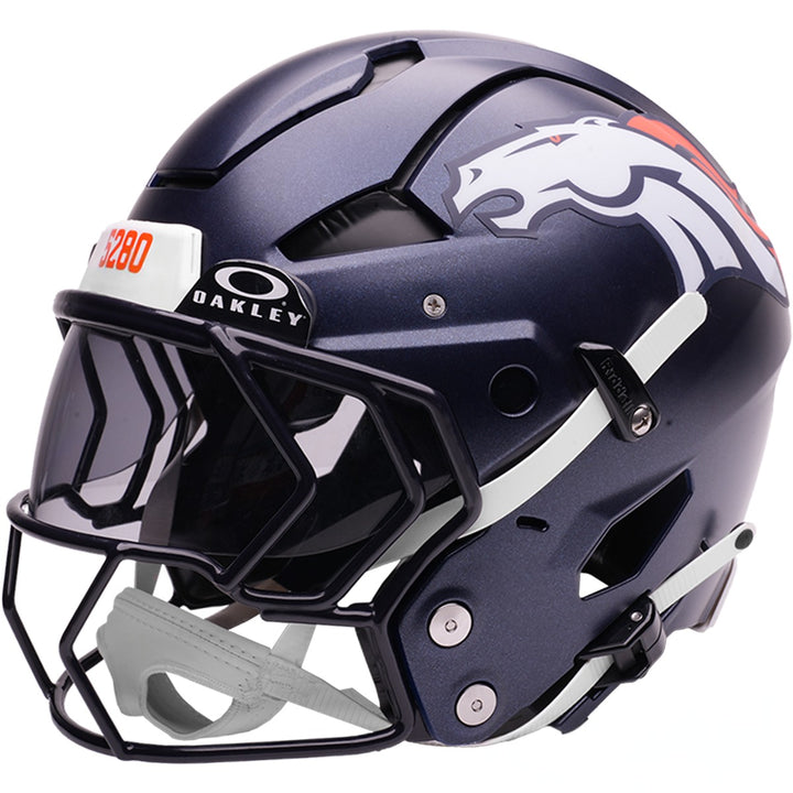 Denver Broncos Riddell Axiom Authentic Helmet