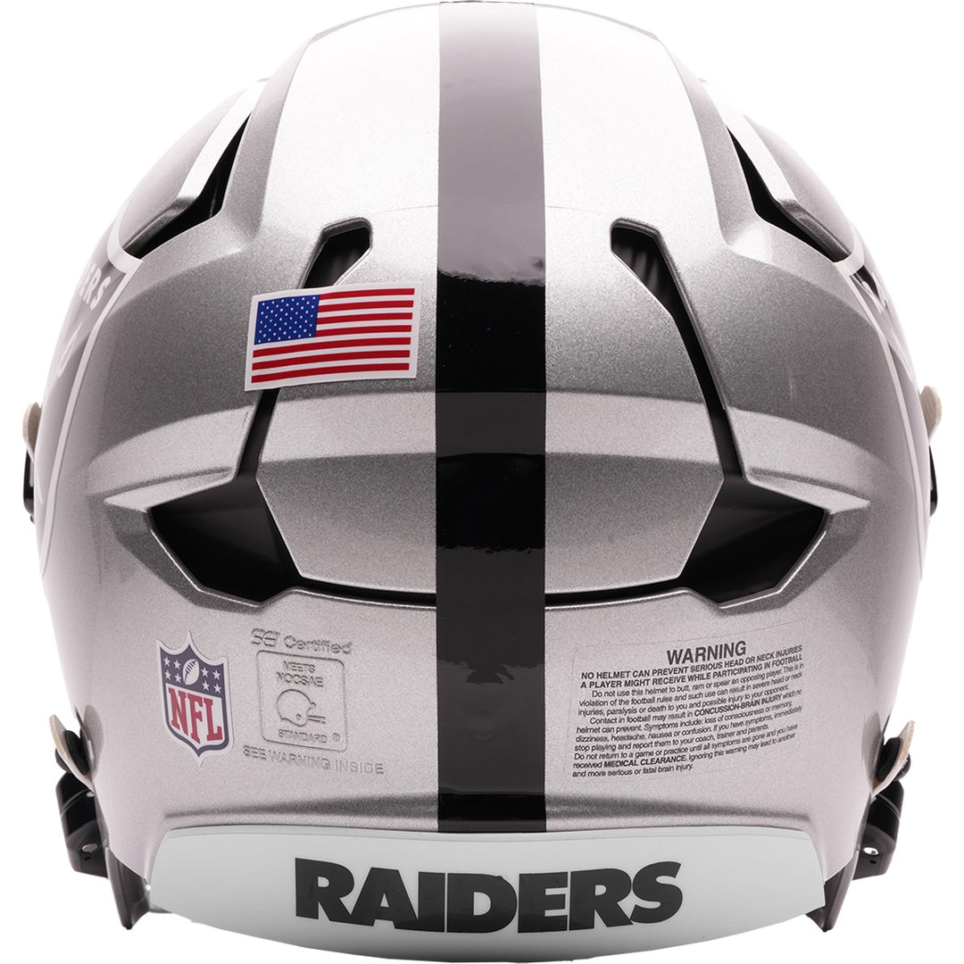 Las Vegas Raiders Riddell Axiom Authentic Helmet