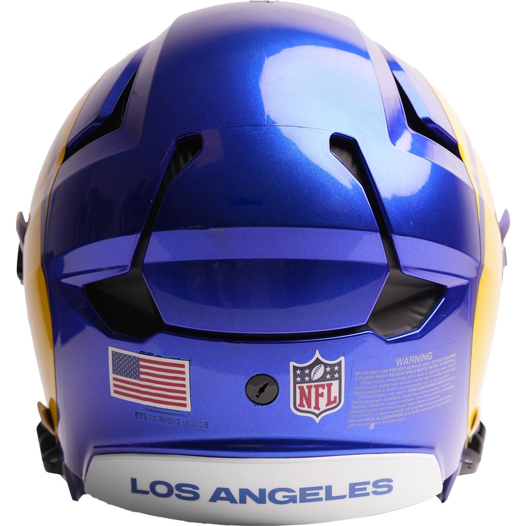 LA Rams Riddell Axiom Authentic Helmet
