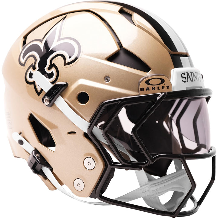 New Orleans Saints Riddell Axiom Authentic Helmet