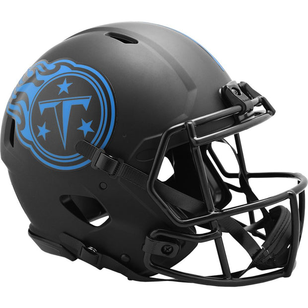 Tennessee Titans Black Eclipse Speed Authentic Football Helmet
