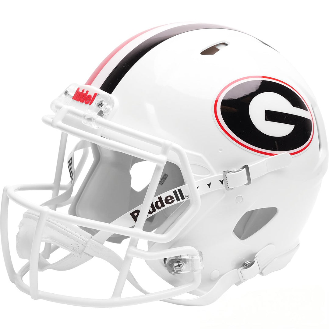 Georgia Bulldogs Riddell Speed Authentic Helmet - White