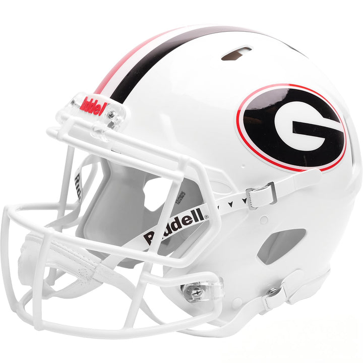 Georgia Bulldogs Riddell Speed Authentic Helmet - White