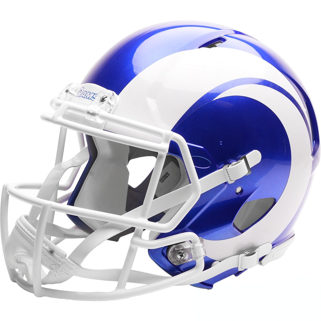 LA Rams Riddell Speed Authentic Helmet - Fearsome White Alternate 2026