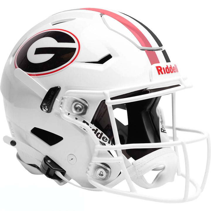 Georgia Bulldogs Riddell SpeedFlex Authentic Helmet - White