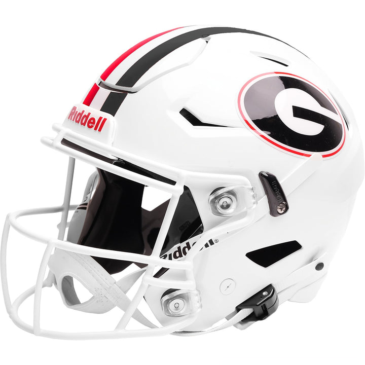 Georgia Bulldogs Riddell SpeedFlex Authentic Helmet - White