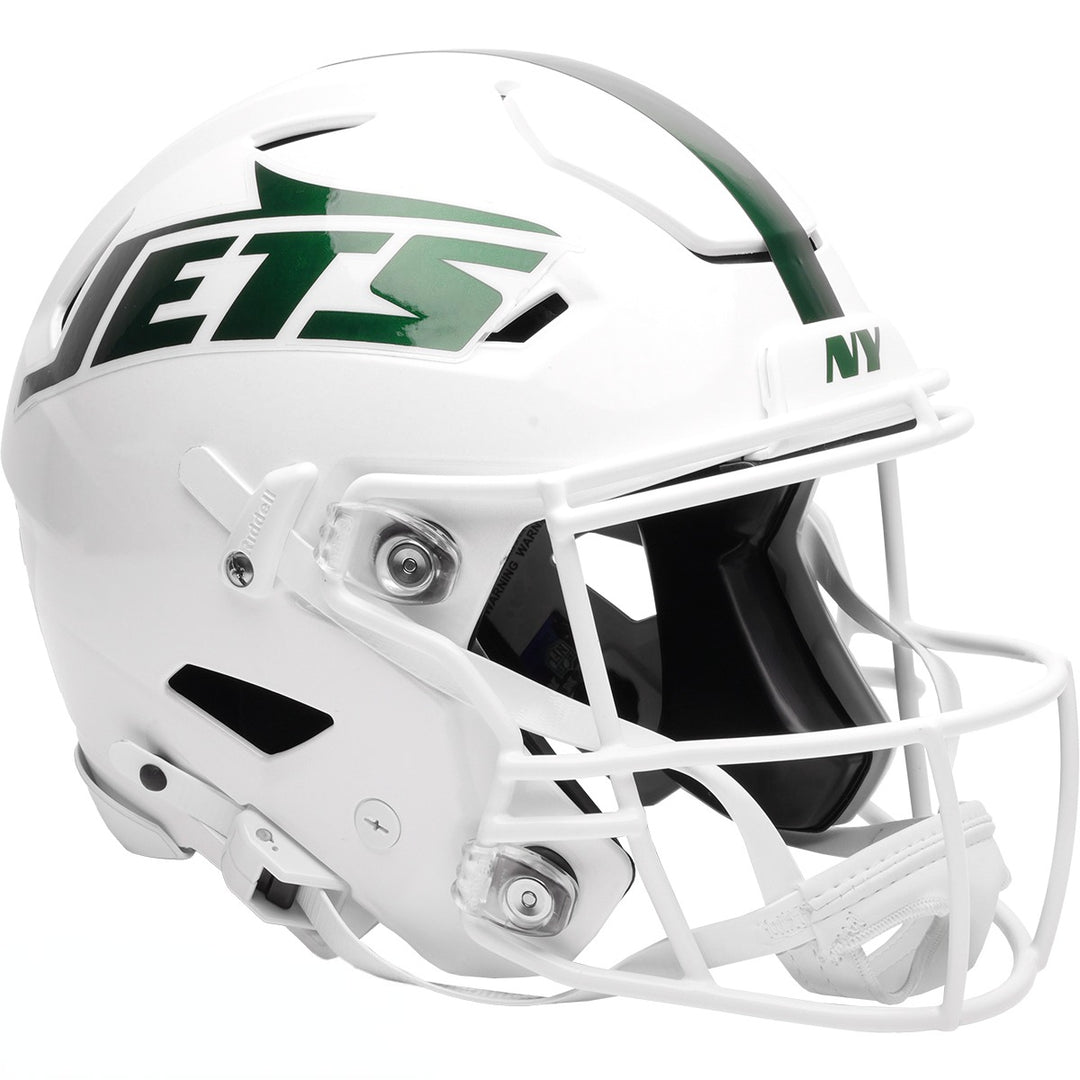 NY Jets Riddell SpeedFlex Authentic Helmet - White Out Alternate 2026