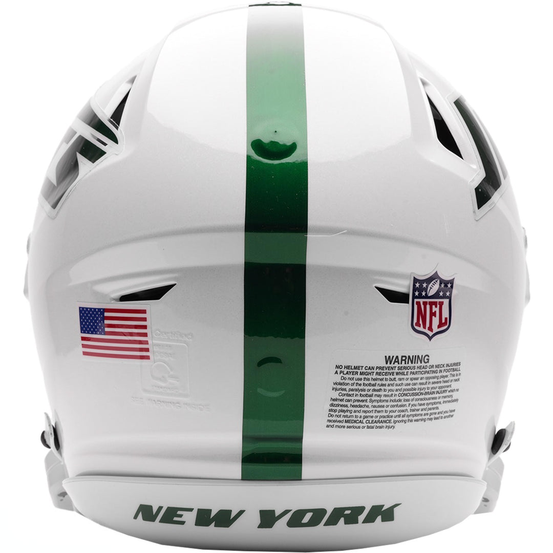 NY Jets Riddell SpeedFlex Authentic Helmet - White Out Alternate 2026