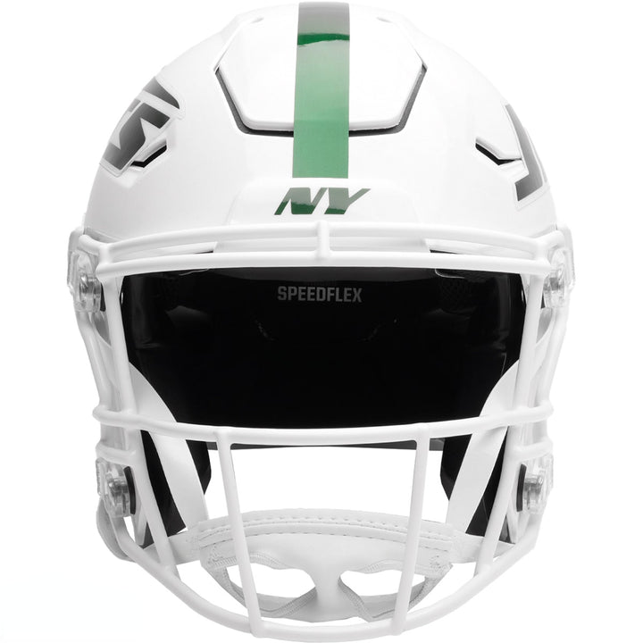 NY Jets Riddell SpeedFlex Authentic Helmet - White Out Alternate 2026