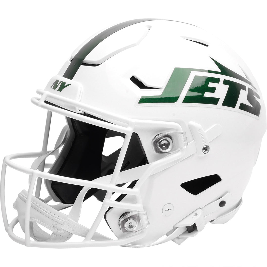 NY Jets Riddell SpeedFlex Authentic Helmet - White Out Alternate 2026