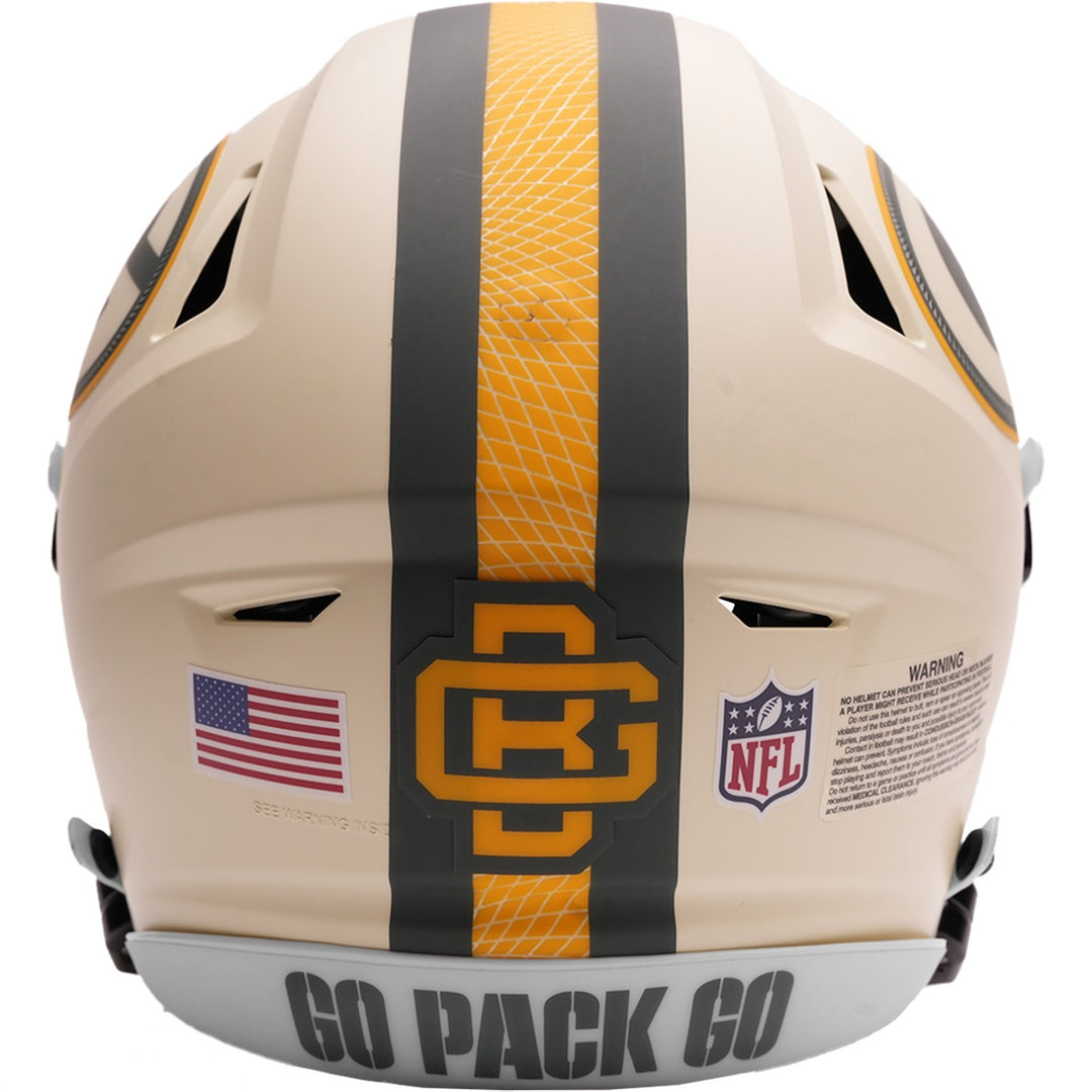 Green Bay Packers Riddell SpeedFlex Authentic Helmet - Rivalries 2026
