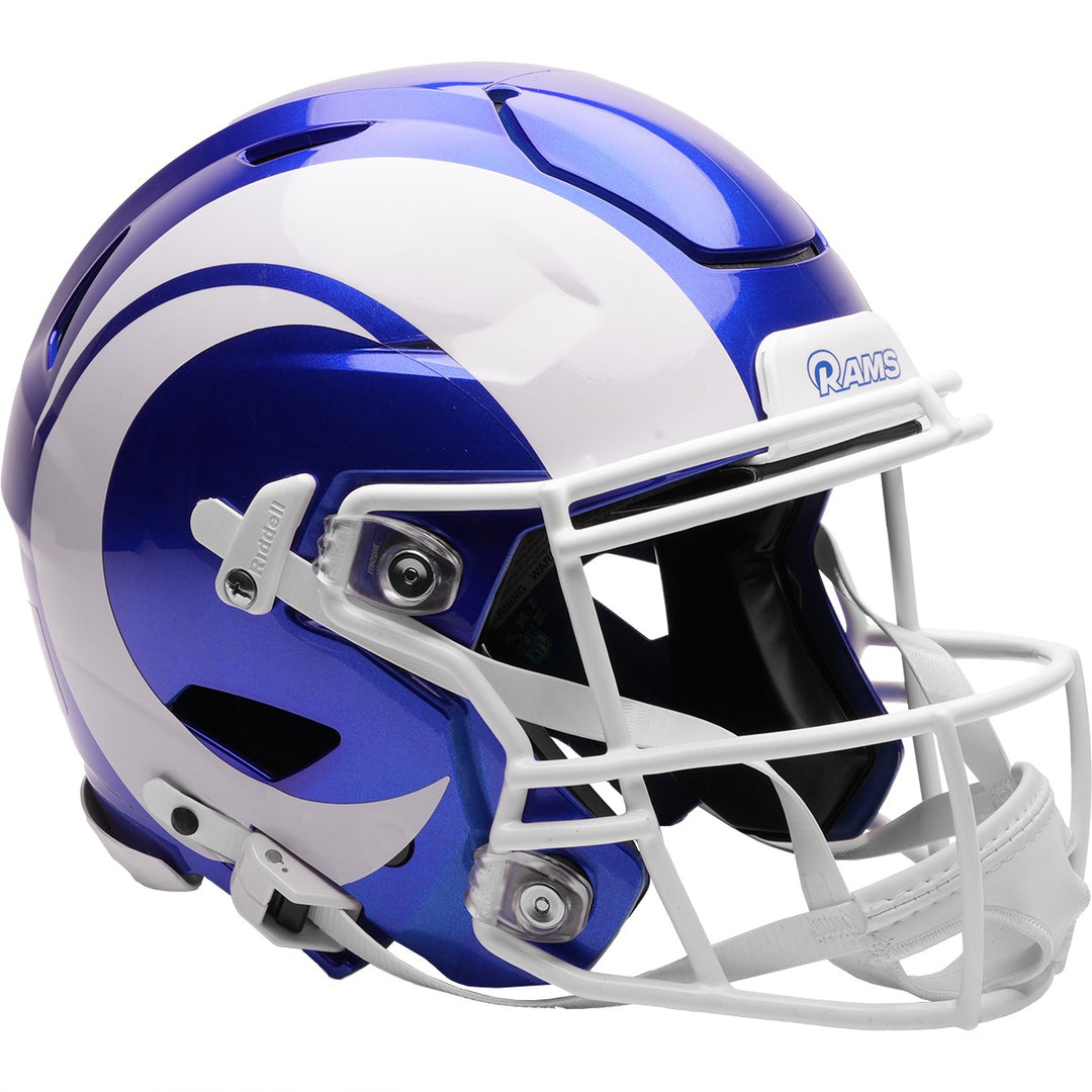 LA Rams Riddell SpeedFlex Authentic Helmet - Fearsome White Alternate 2026