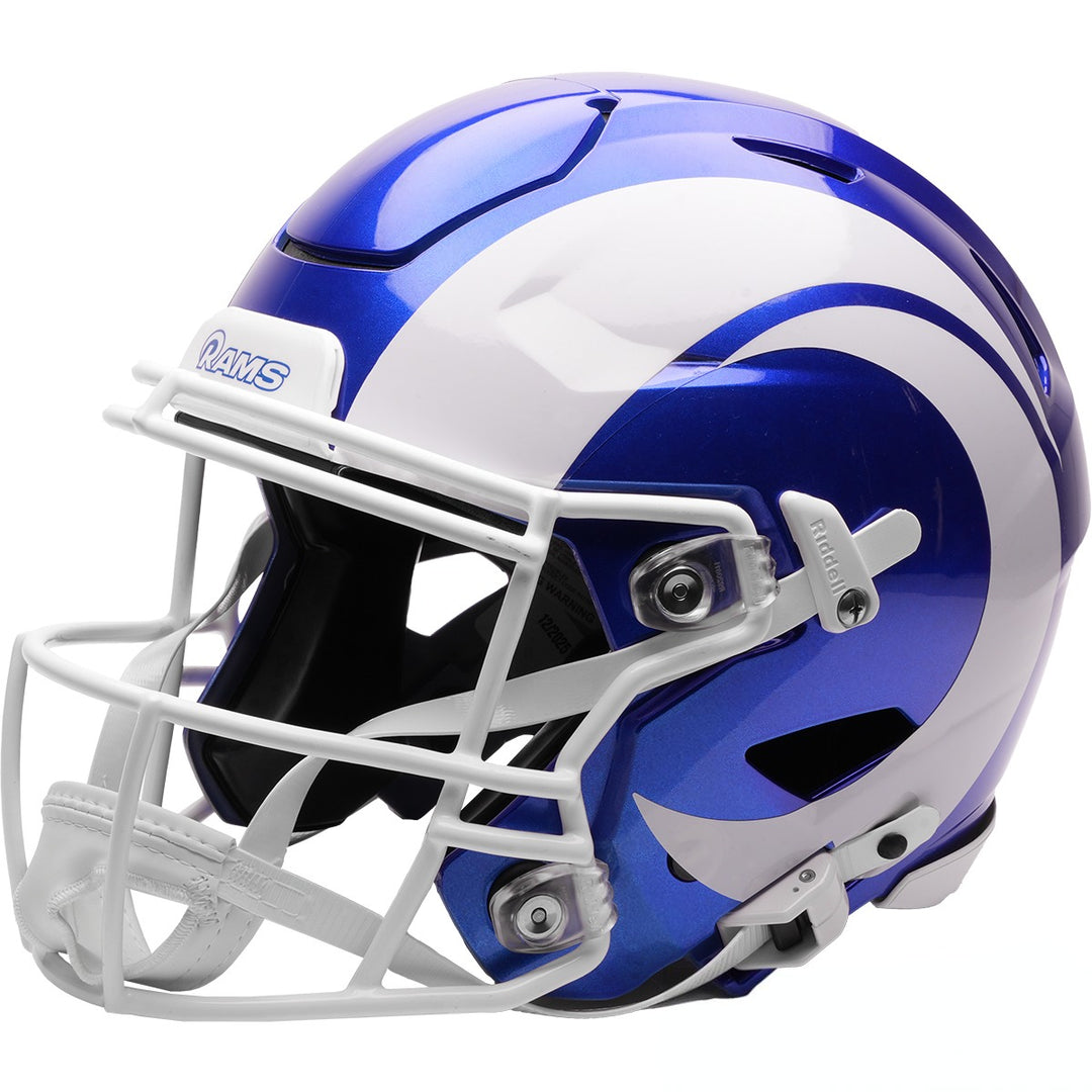 LA Rams Riddell SpeedFlex Authentic Helmet - Fearsome White Alternate 2026
