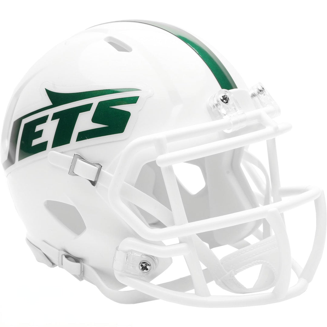 New York Jets Riddell Speed Mini Helmet - White Out Alternate 2026