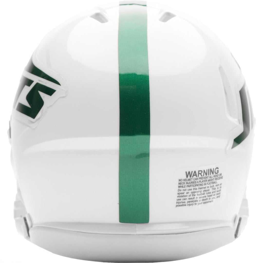 New York Jets Riddell Speed Mini Helmet - White Out Alternate 2026