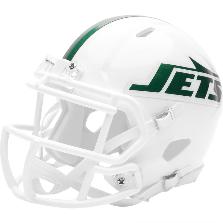 New York Jets Riddell Speed Mini Helmet - White Out Alternate 2026