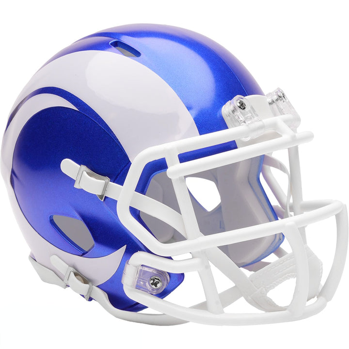 LA Rams Riddell Speed Mini Helmet - Fearsome White Alternate 2026